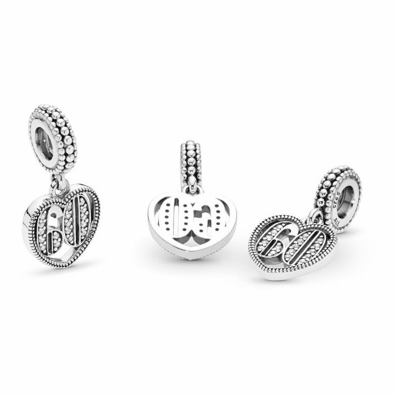 Talismane Pandora 60th Birthday Argint (BeZwq83p)